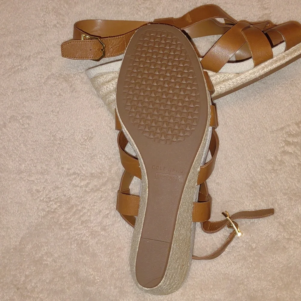 👣COLE HAAN Crystal Espadrille Sandal in Honey